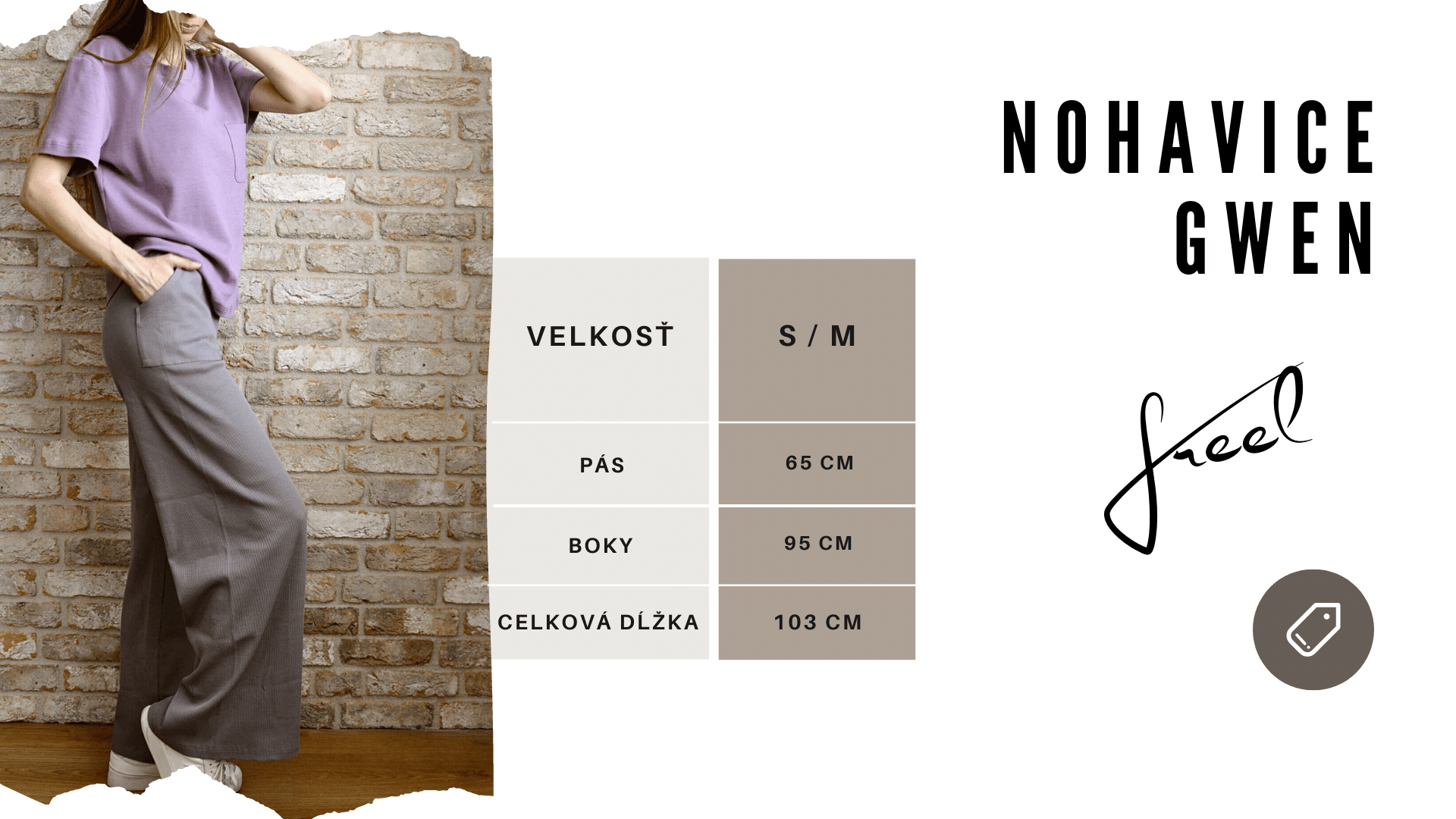 Veľkostná tabuľka nohavice Gwen_Freel.sk